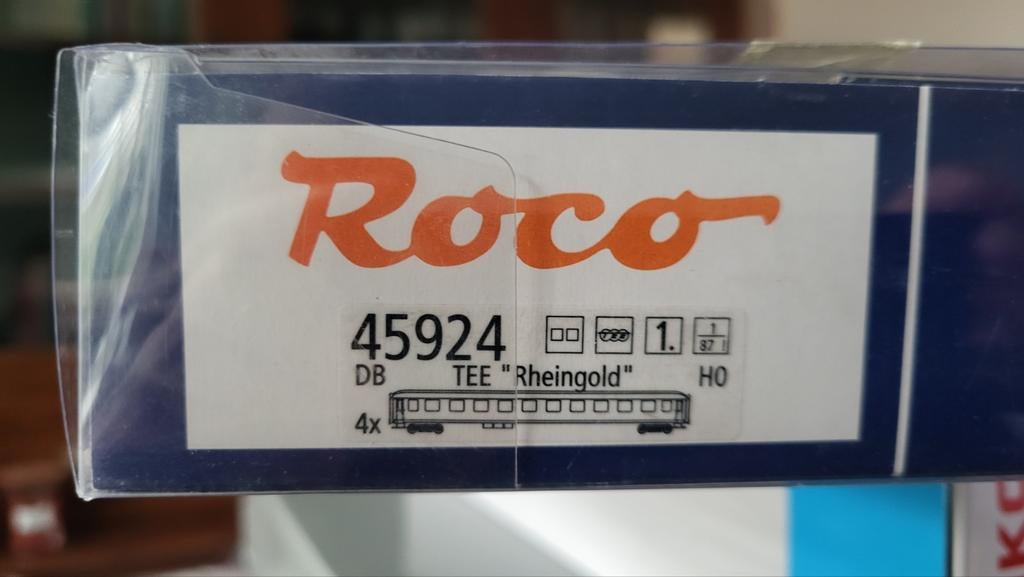 ROCO 45924 - DB TEE "RHEINGOLD", Gelijkstroom, Ophalen of Verzenden, Roco, Nieuw