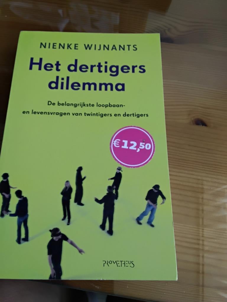 Nienke Wijnants - Dertigersdilemma, Boeken, Psychologie, Zo goed als nieuw, Ontwikkelingspsychologie, Ophalen of Verzenden