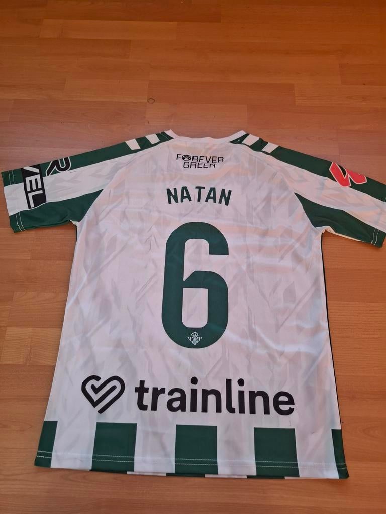 Real Betis voetbalshirt – Natan #6 – M (valt kleiner), Sport en Fitness, Voetbal, Verzenden, Nieuw, Shirt
