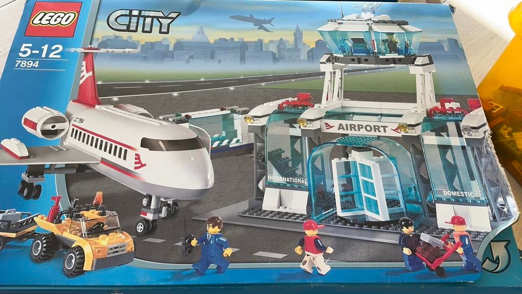 Lego vliegveld7894, vliegtuig. 7893, en 7734, Ophalen of Verzenden, Zo goed als nieuw