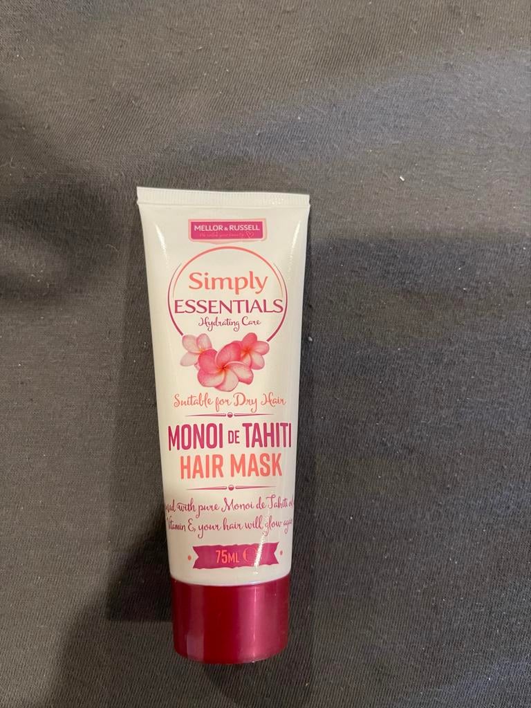 Mellor & Russell Simply Essentials Monoi de Tahiti Haarmaske, Ophalen of Verzenden, Nieuw, Haarverzorger of -hersteller