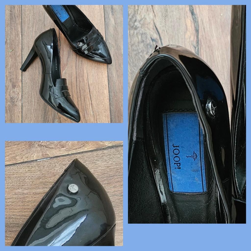Joop prachtige zwart lak pumps maat 37 in nieuwstaat., Ophalen of Verzenden, Zo goed als nieuw