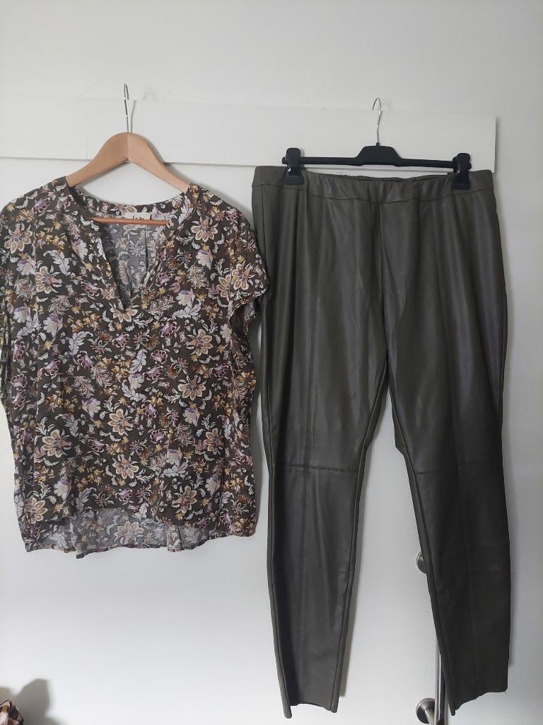 tuniek isay + nepleren broek b.young maat 46 xxl, Maat 46/48 (XL) of groter, Ophalen of Verzenden, Zo goed als nieuw, Lang