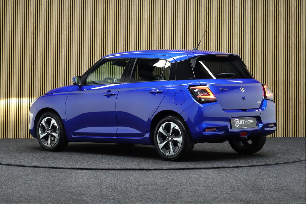 Suzuki Swift 1.2 Style Smart Hybrid | € 4.600,- Demo voord, 83 pk, Stof, Gebruikt, Zwart