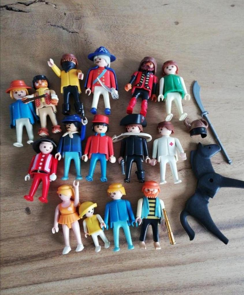 Collectie playmobil poppetjes, coaching /familie opstelling, Ophalen of Verzenden, Zo goed als nieuw, Los playmobil