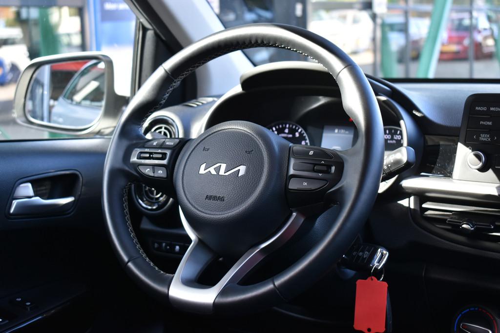 Kia Picanto 1.0 DPi DynamicLine 5-deurs 67pk | Stuur & Stoel, 12 maanden, Stof, Gebruikt, Lichtsensor