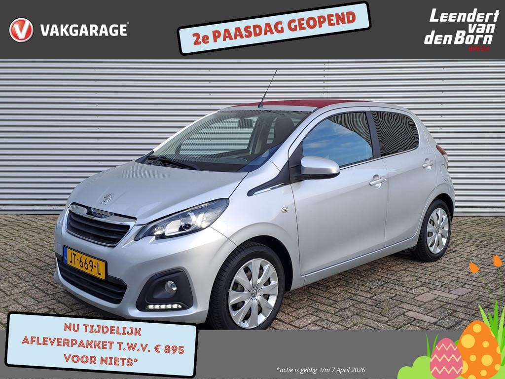 Peugeot 108 1.0 e-VTi Active TOP! | Elektrisch vouwdak | Air, Voorwielaandrijving, 12 maanden, Stof, Euro 6