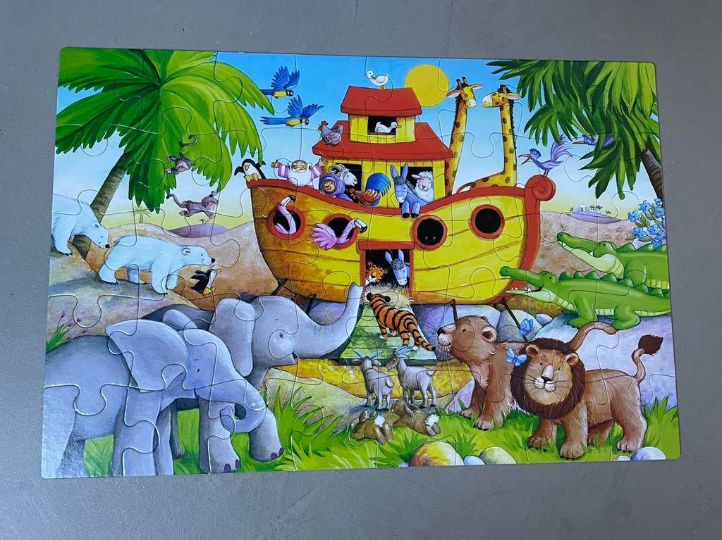 Noah’s Ark puzzel nieuw, Ophalen of Verzenden, 10 tot 50 stukjes, Zo goed als nieuw