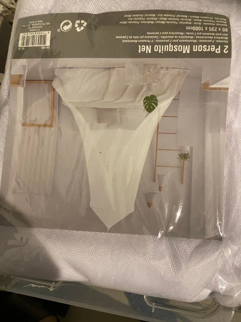 Klamboe in verpakking, Ophalen of Verzenden, Zo goed als nieuw, 100 cm of meer, Deken