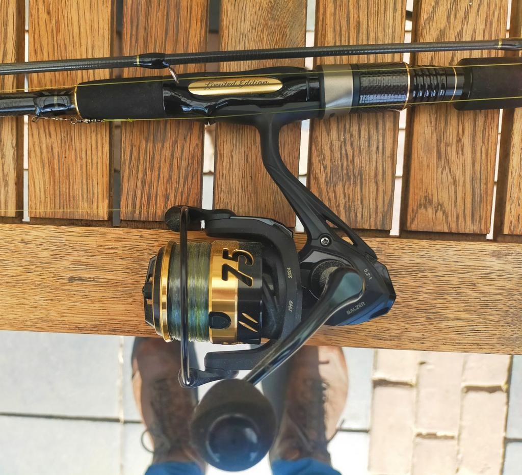 Balzer Jubilee 75 jaar werphengel, Ophalen of Verzenden, Nieuw, Werphengel