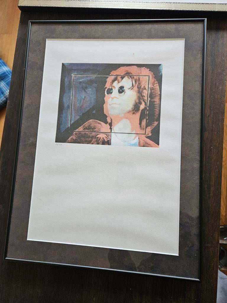 Zeefdruk Peter Klashorst, Ophalen