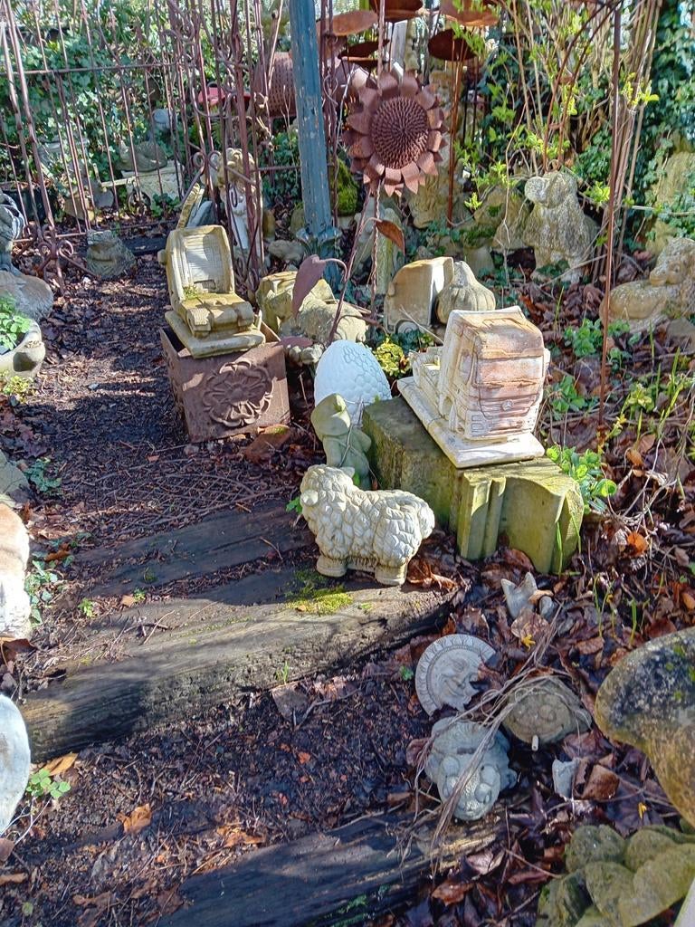 Stenen waterbak/wasbak/bloembak Ook "De Evenaar" Eemnes, Tuin en Terras, Ophalen, Waterornament