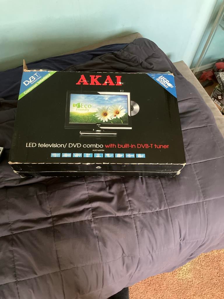 Akai tv, Overige merken, Ophalen of Verzenden, Minder dan 40 cm, Gebruikt