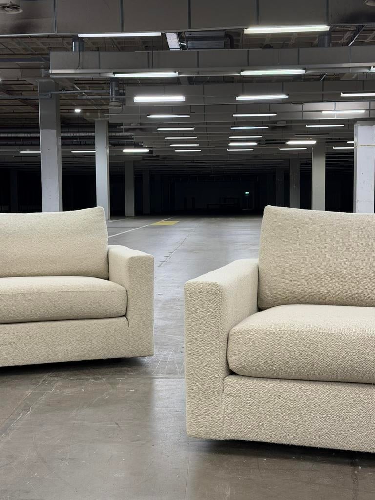 Linteloo Mauro | Loveseat (2x) | NIEUWSTAAT, Tweepersoons, 75 tot 100 cm, Zo goed als nieuw, Rechte bank