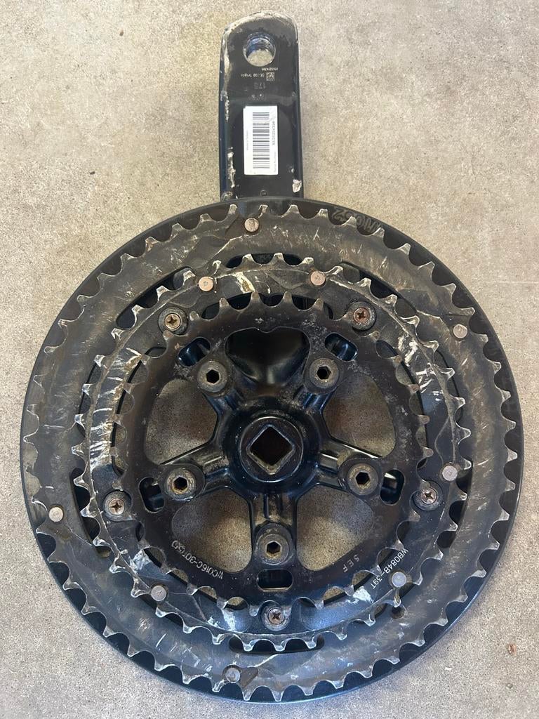 Strömer ST1 classic crankstel / FSA, Gebruikt, Ophalen of Verzenden, Aluminium, Elektrische fiets