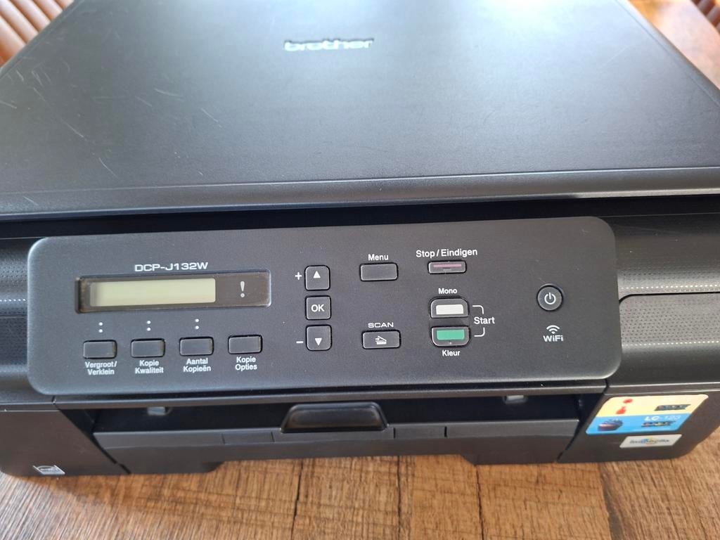 Brother wifi printer met inktpatronen, Gebruikt, Printer, Inkjetprinter, Ingebouwde Wi-Fi