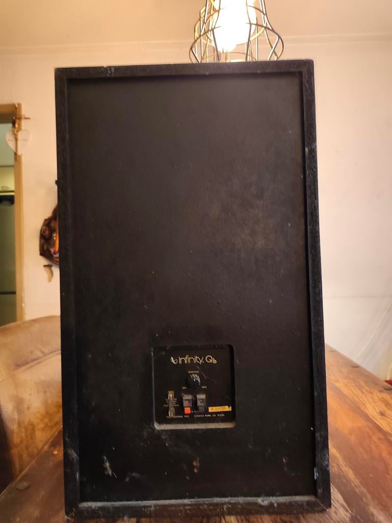Infinity Qb Audio Boxen - Vintage Speakers, Overige merken, Gebruikt, Ophalen of Verzenden, 60 tot 120 watt
