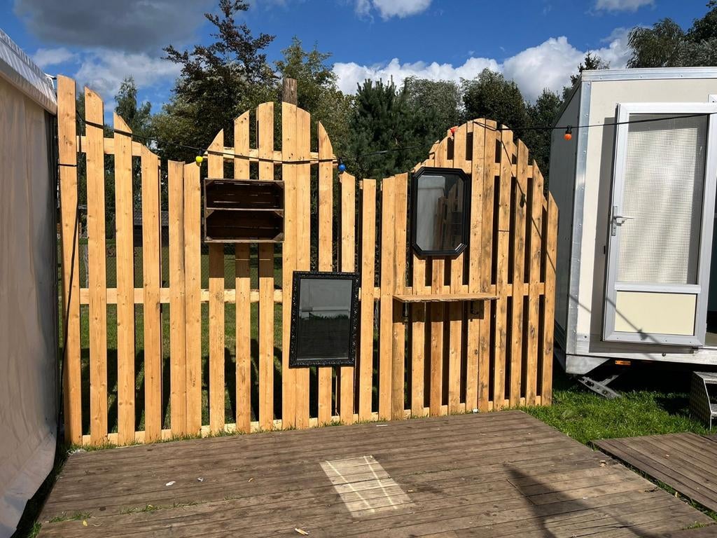 Mooie schuttingen of afscherming voor een party/feestje!, Tuin en Terras, Schuttingen, Ophalen, Hout