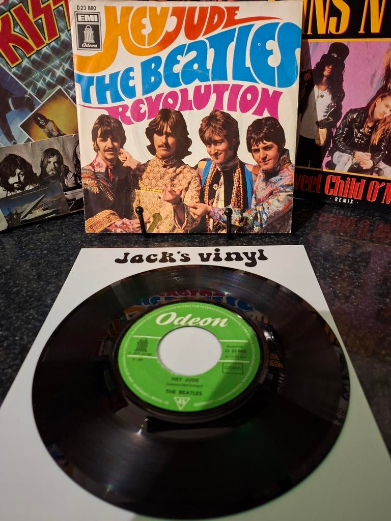 The Beatles - Hey Jude / Revolution    1968, Ophalen of Verzenden, 1960 tot 1980, Gebruikt