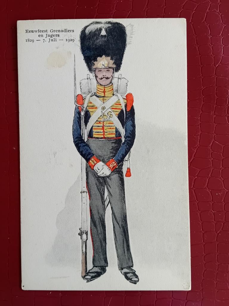 Ansichtkaart Militair, Ophalen of Verzenden, Landmacht, Nederland, Foto of Poster