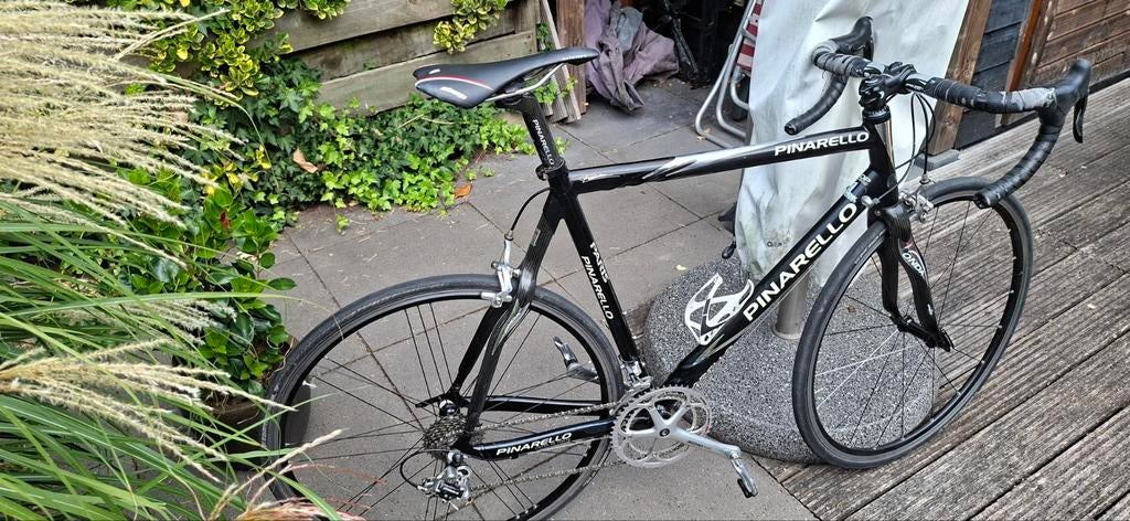 Pinarello Racefiets 57 cm frame hoog voor heren (180-190 cm), Fietsen en Brommers, Fietsen | Racefietsen, Gebruikt, Carbon, 57 tot 61 cm
