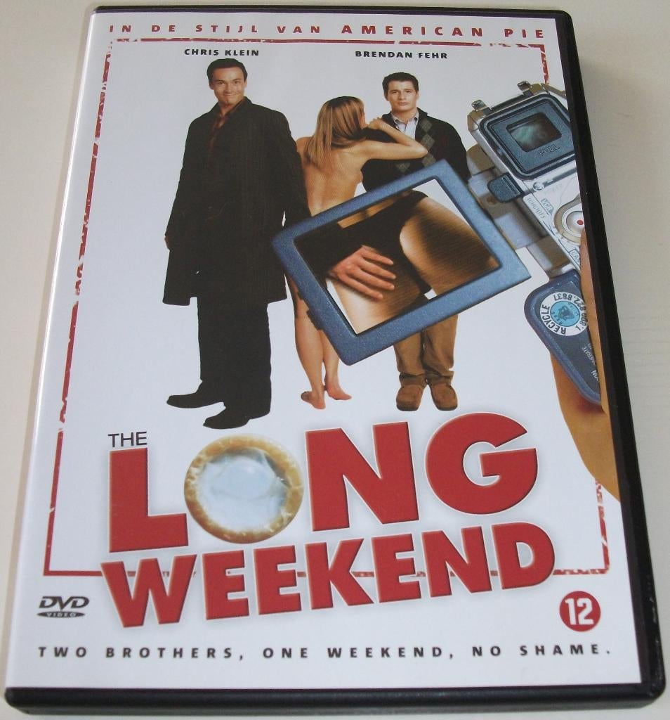 Dvd *** LONG WEEKEND *** 2 brothers 1 weekend...No shame, Vanaf 12 jaar, Ophalen of Verzenden, Zo goed als nieuw, Overige genres