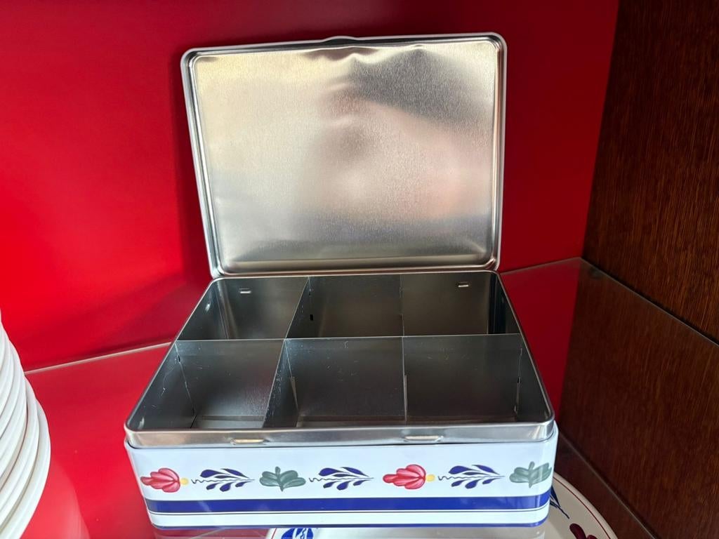 Groot Boerenbont Servies, Huis en Inrichting, Keuken | Servies, Gebruikt, Ophalen of Verzenden, Aardewerk, Boerenbont