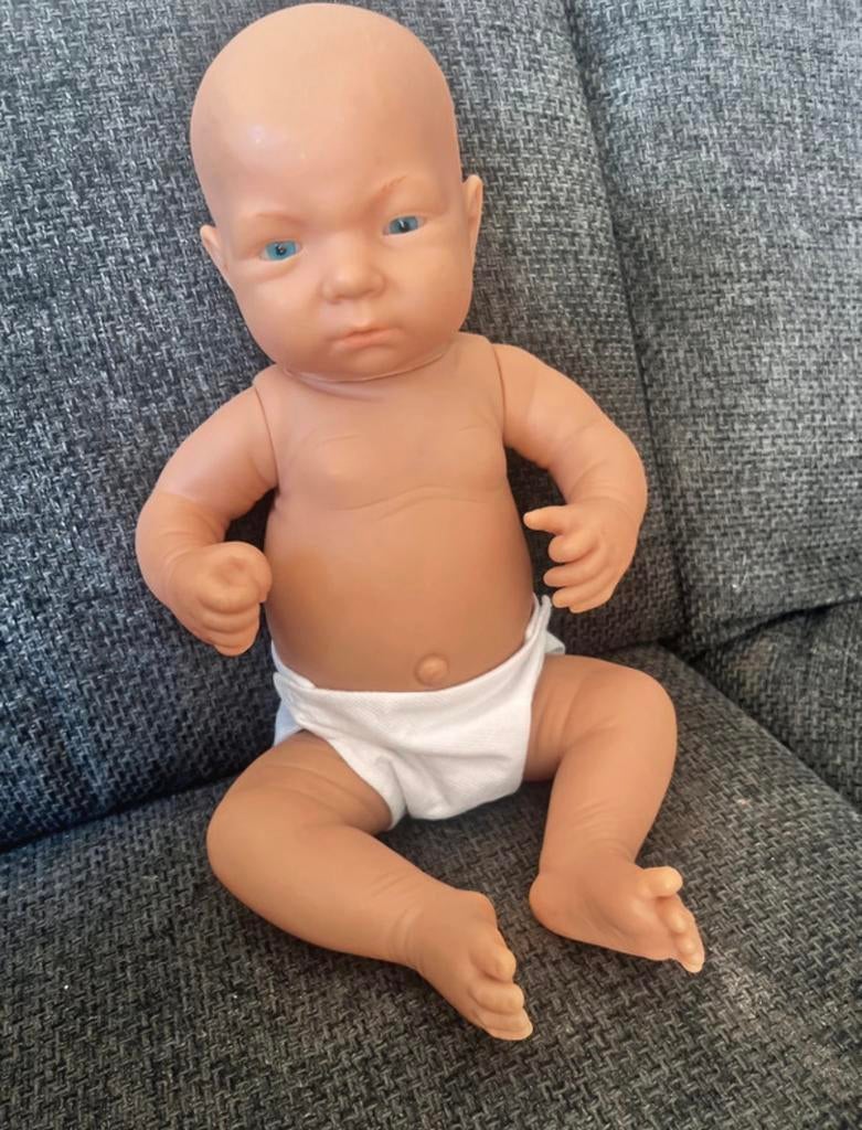 Effe jongens baby pop, Ophalen of Verzenden, Gebruikt, Babypop