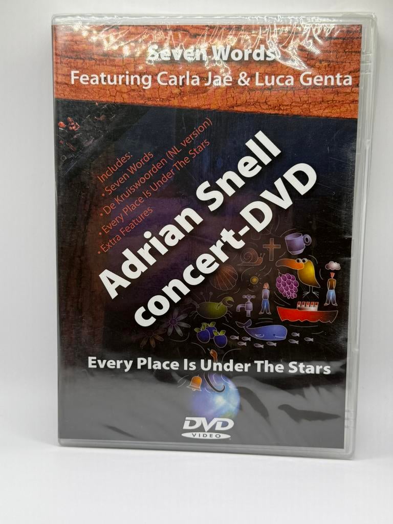 Adrian Snell concert dvd Seven Words NIEUW in seal 001, Verzenden, Nieuw in verpakking