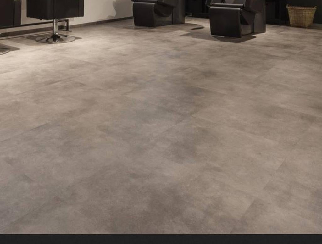 PVC tegels betonlook 600x600x2.5mm, 5 dozen, Ophalen