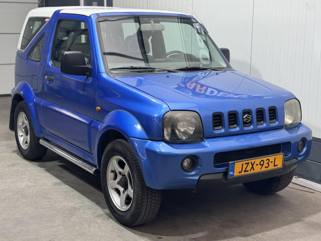 Suzuki Jimny 1.3 JX 4wd Cabrio Hardtop Vol Jaar APK, Auto's, Gebruikt, Airbags, 4 cilinders, 14 km/l