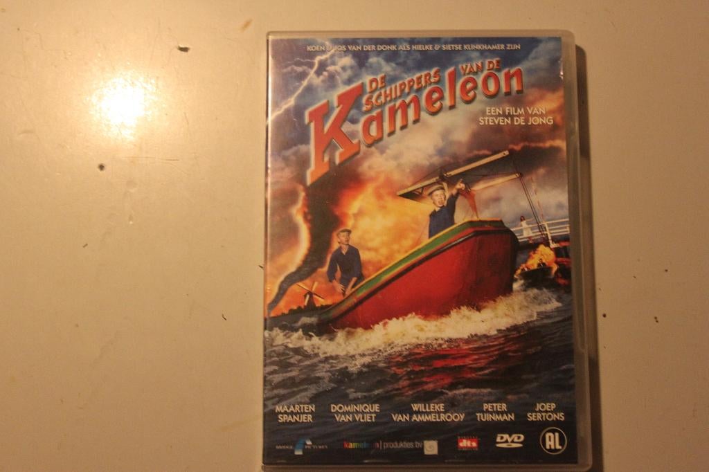 802d - dvd - de schippers van de kameleon, Alle leeftijden, Ophalen of Verzenden, Gebruikt