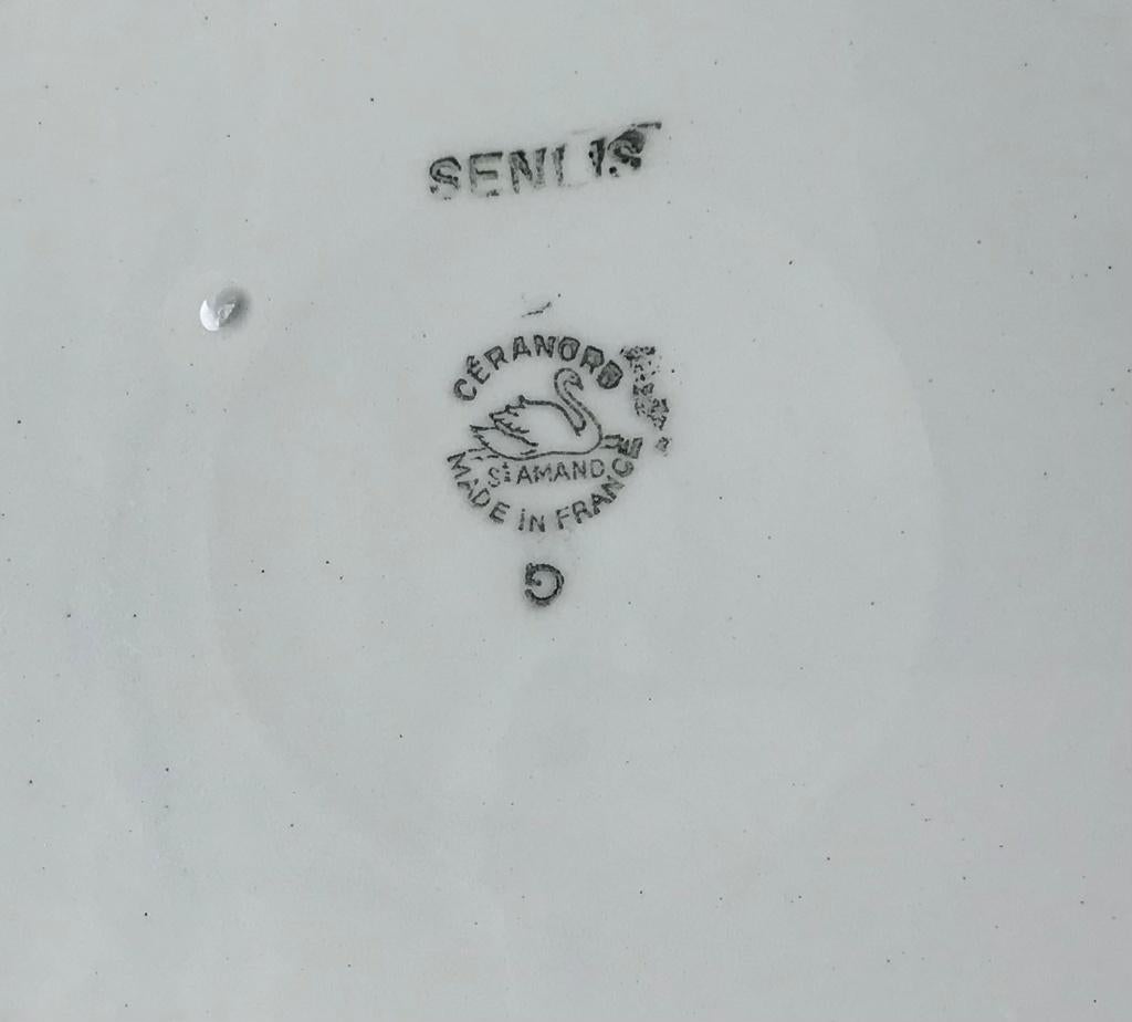 Ceranord Saint Amand Senlis presenteer bord 1940, Antiek en Kunst, Ophalen of Verzenden