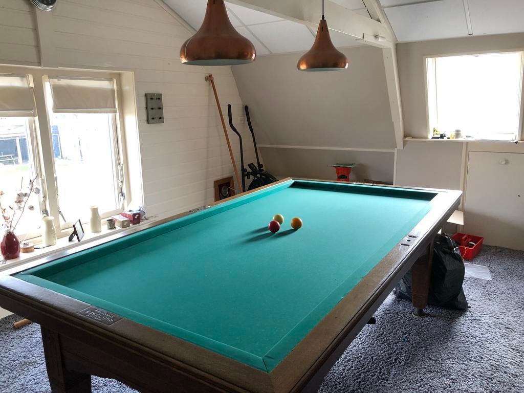 Biljart, Ophalen, Gebruikt, Biljarttafel