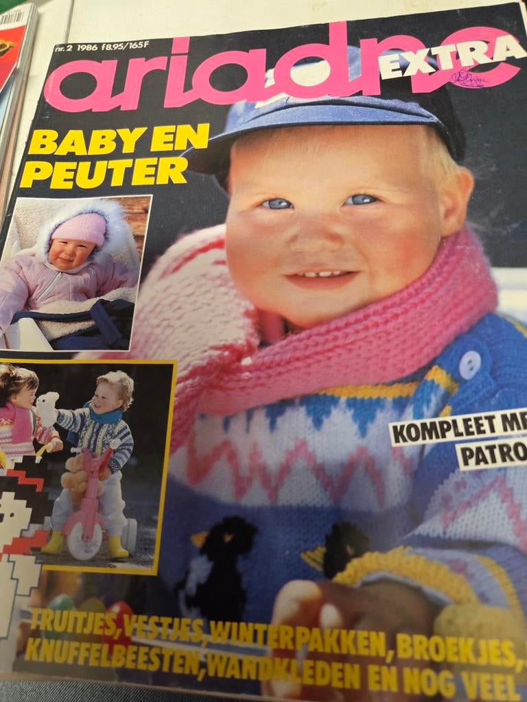 Zolderopruiming  baby en peuter ariadne, Hobby en Vrije tijd, Breien en Haken, Ophalen of Verzenden, Breien of Haken, Patroon of Boek