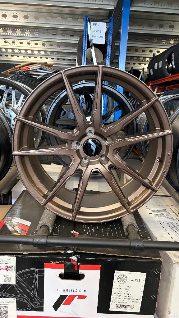 20'' Jr21 velgen 5x108 breedset volvo ex90 bronze, Auto-onderdelen, Banden en Velgen, Velg(en), Zomerbanden, 20 inch, 255 mm, Personenwagen