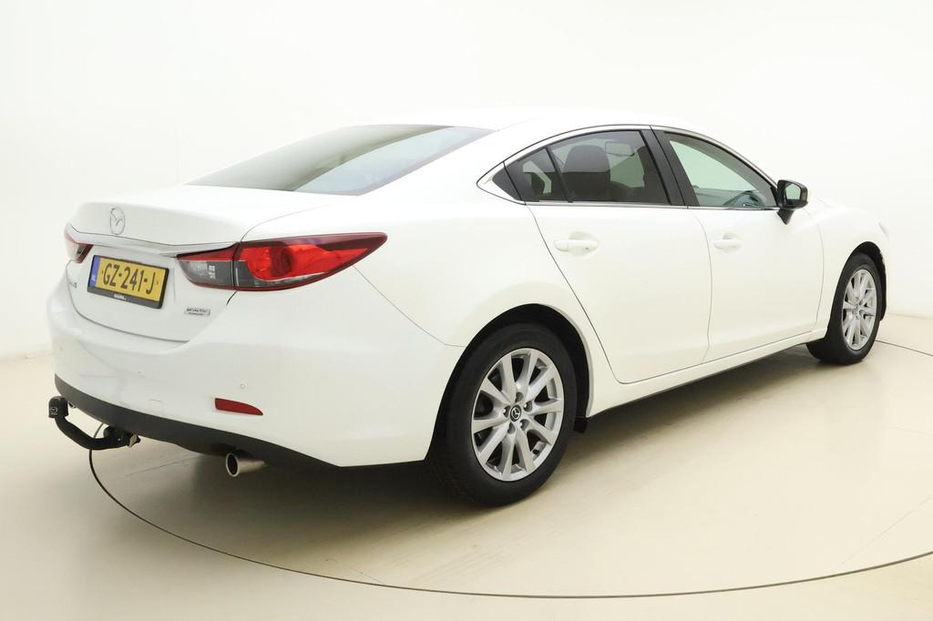 Mazda 6 2.0 TS | Navigatie | Trekhaak (1.300KG trekgewicht ), Auto's, Voorwielaandrijving, Stof, Gebruikt, 4 cilinders