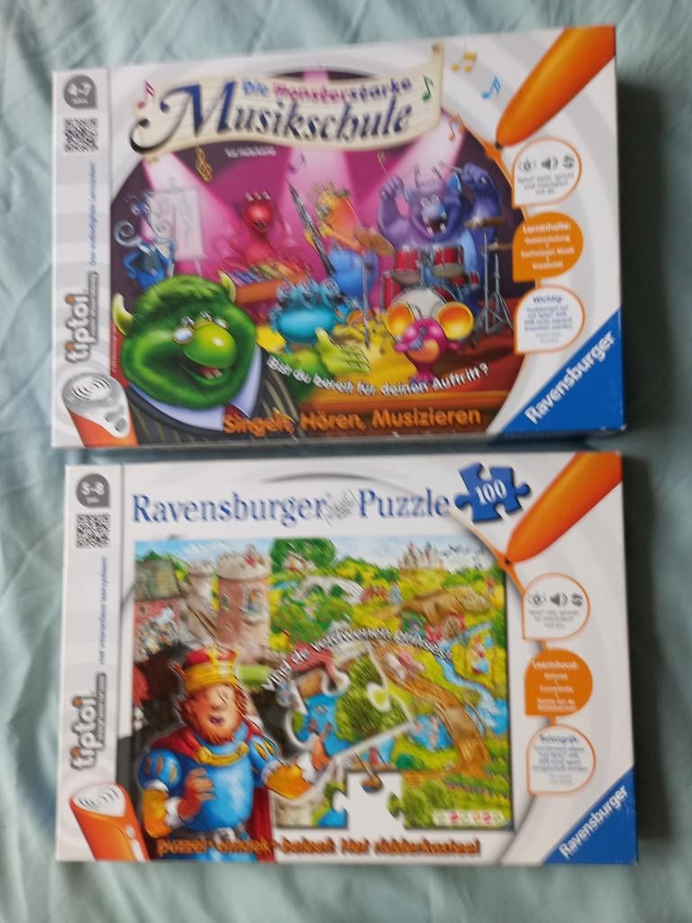 2 x Tip Toi., Ophalen of Verzenden, Meer dan 50 stukjes, Zo goed als nieuw