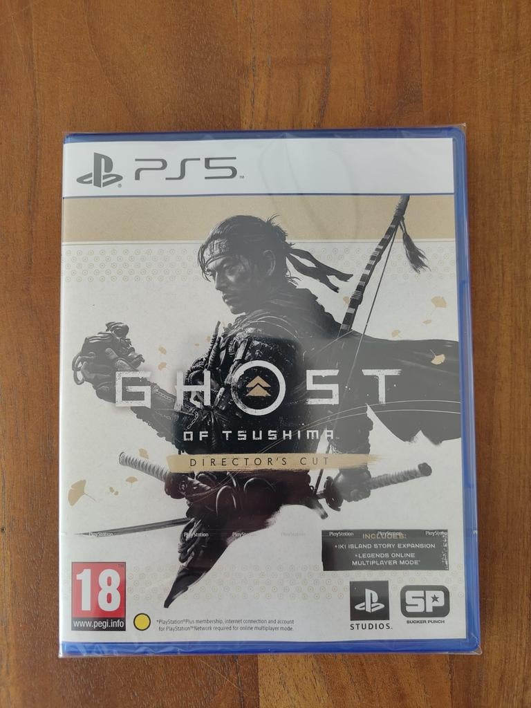 Ghost of Tsushima Director's Cut PS5 - Nieuw in folie, Ophalen of Verzenden, Nieuw