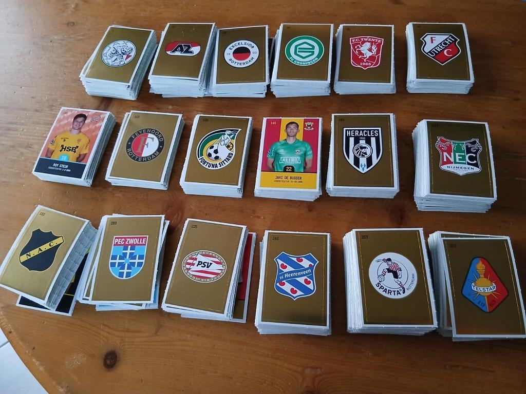 Voetbalplaatjes plus, Plus, Ophalen of Verzenden