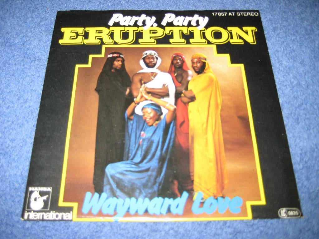 Eruption: Wayward Love (407), Ophalen of Verzenden, Zo goed als nieuw, Pop, Single