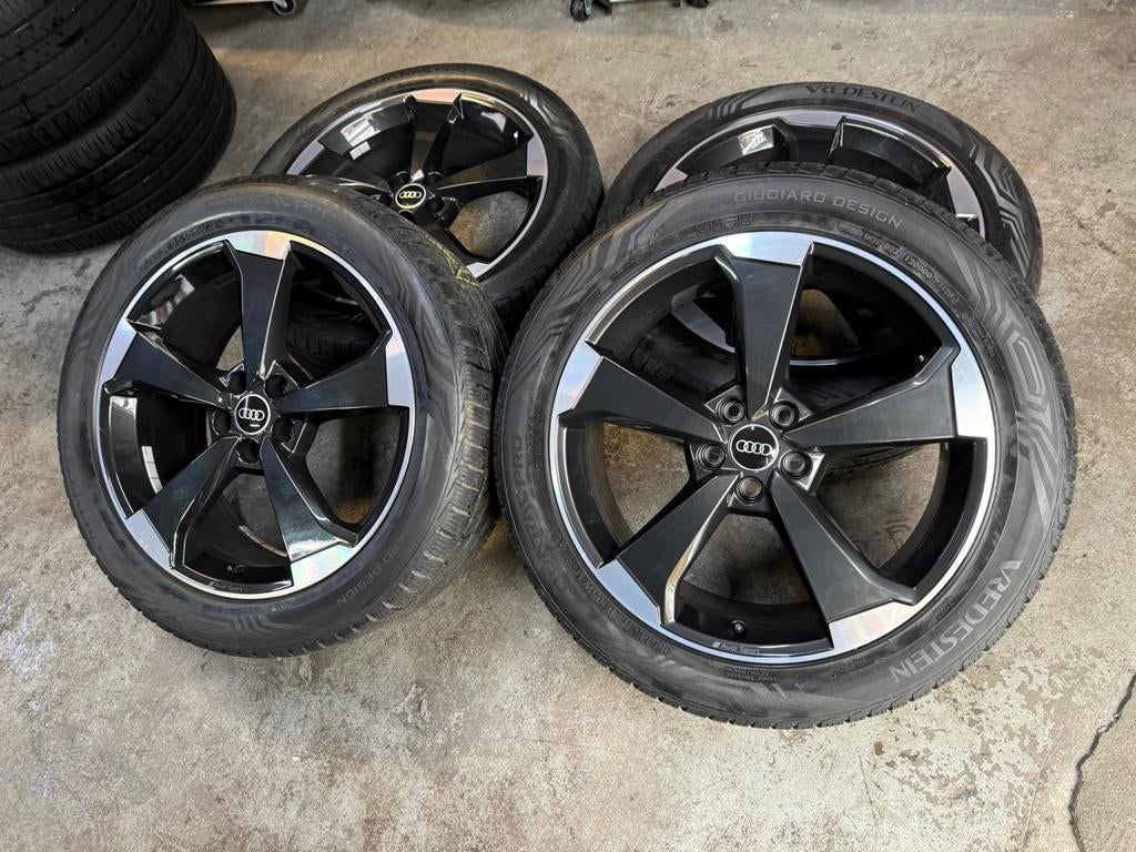 ✅ 20 inch Audi Sport Rotor RS Q5 Q3 SQ5 velgen 5x112 velgen, Auto-onderdelen, Banden en Velgen, Gebruikt, 255 mm, Banden en Velgen