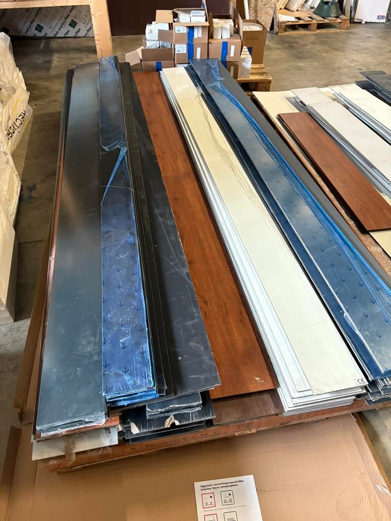 trespa restantstroken en platen, Ophalen, Nieuw