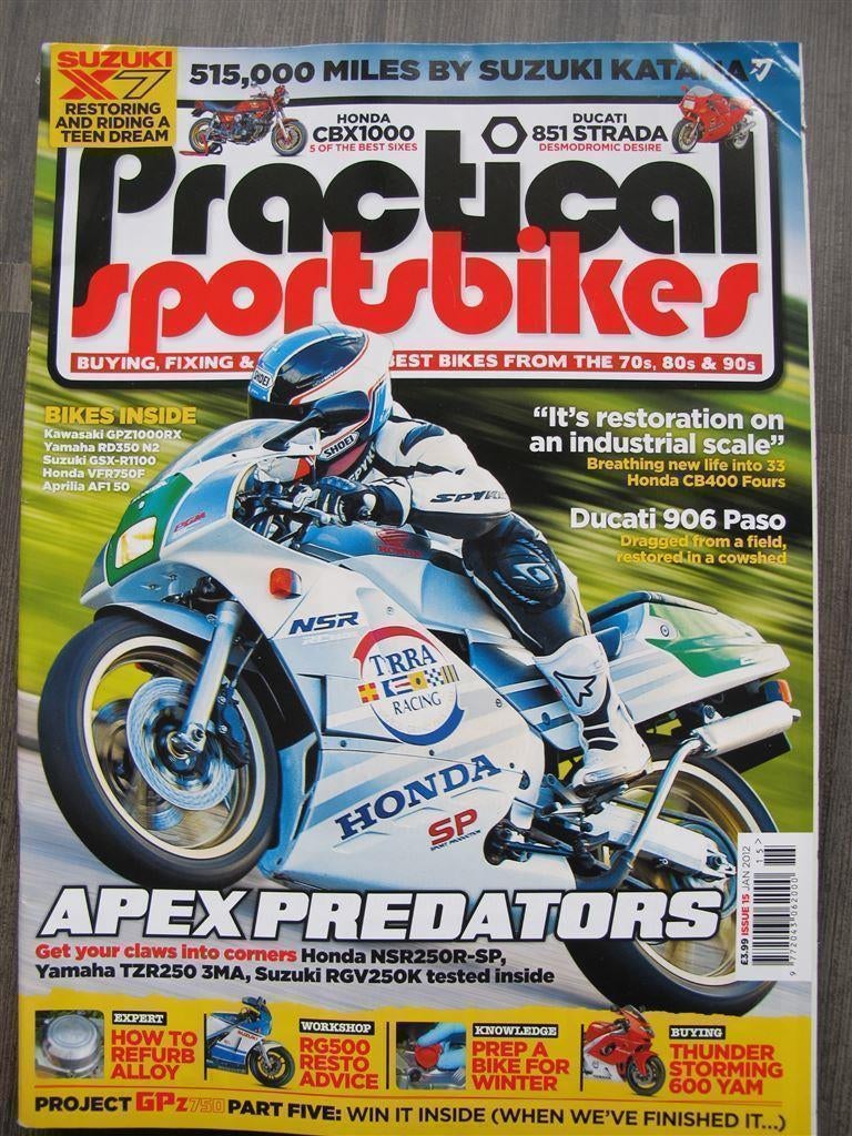 Documentatie 6 practical sportsbikes magazine jaargang 2012, Ophalen of Verzenden, Nieuw
