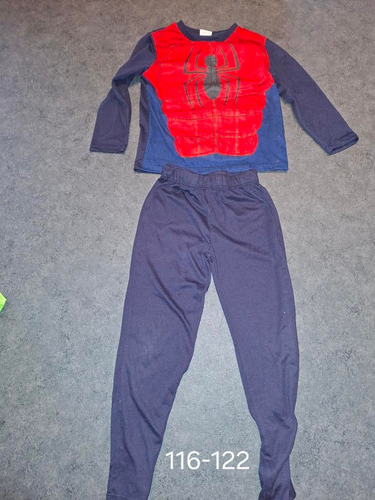Spiderman pyjama 116-122, Ophalen of Verzenden, 110 t/m 116