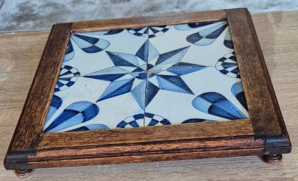 Zon, maan en ster omstreeks 1750 Delfts blauw., Antiek en Kunst, Antiek | Wandborden en Tegels, Ophalen of Verzenden