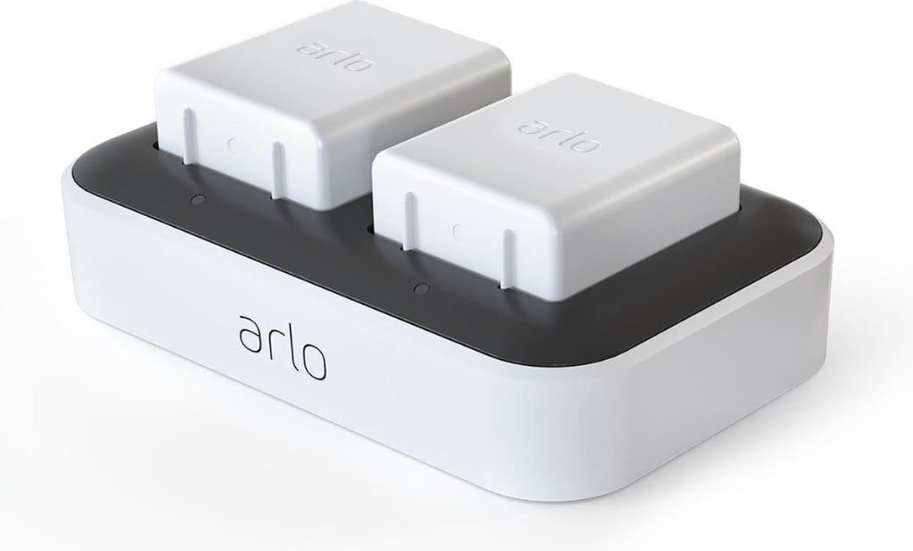 Arlo dual acculader (wit) - dual ACCULADER, Nieuw, Ophalen of Verzenden, X, X