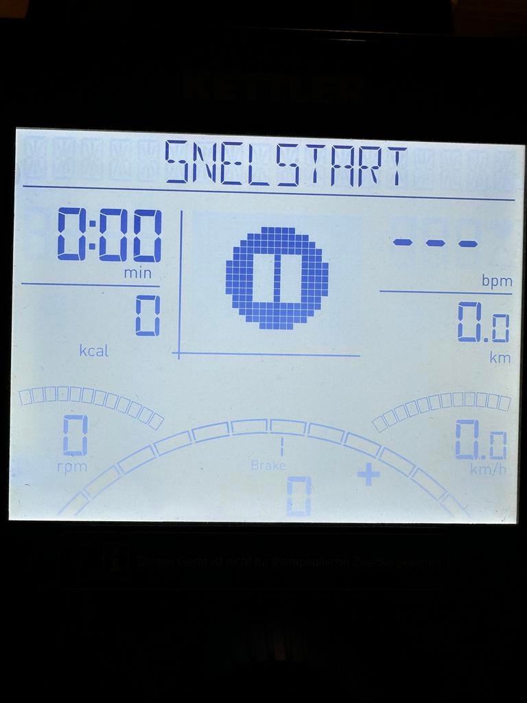 Kettler Giro S 3 Hometrainer - Perfect voor thuis!, Sport en Fitness, Ophalen, Gebruikt, Metaal, Benen