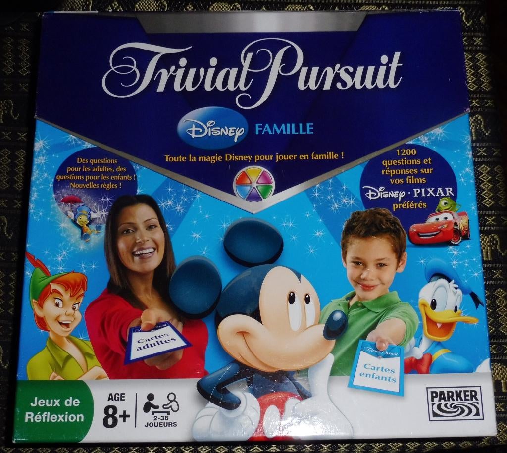 Trivial Pursuit spel Triviant Parker let op FRANSTALIG!!!, Vijf spelers of meer, Ophalen of Verzenden, Gebruikt, Parker