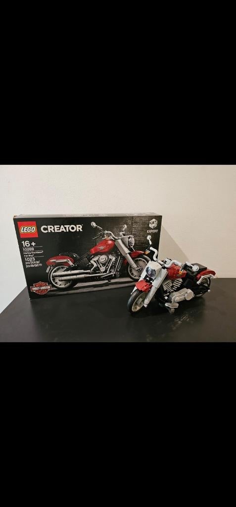 Lego Harley davidson incl. Doos en boekje, Kinderen en Baby's, Ophalen, Zo goed als nieuw, Complete set, Lego